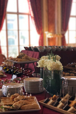 repas pour un congrès